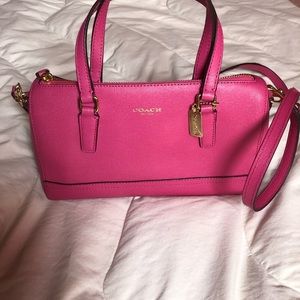 Hot Pink Coach bag